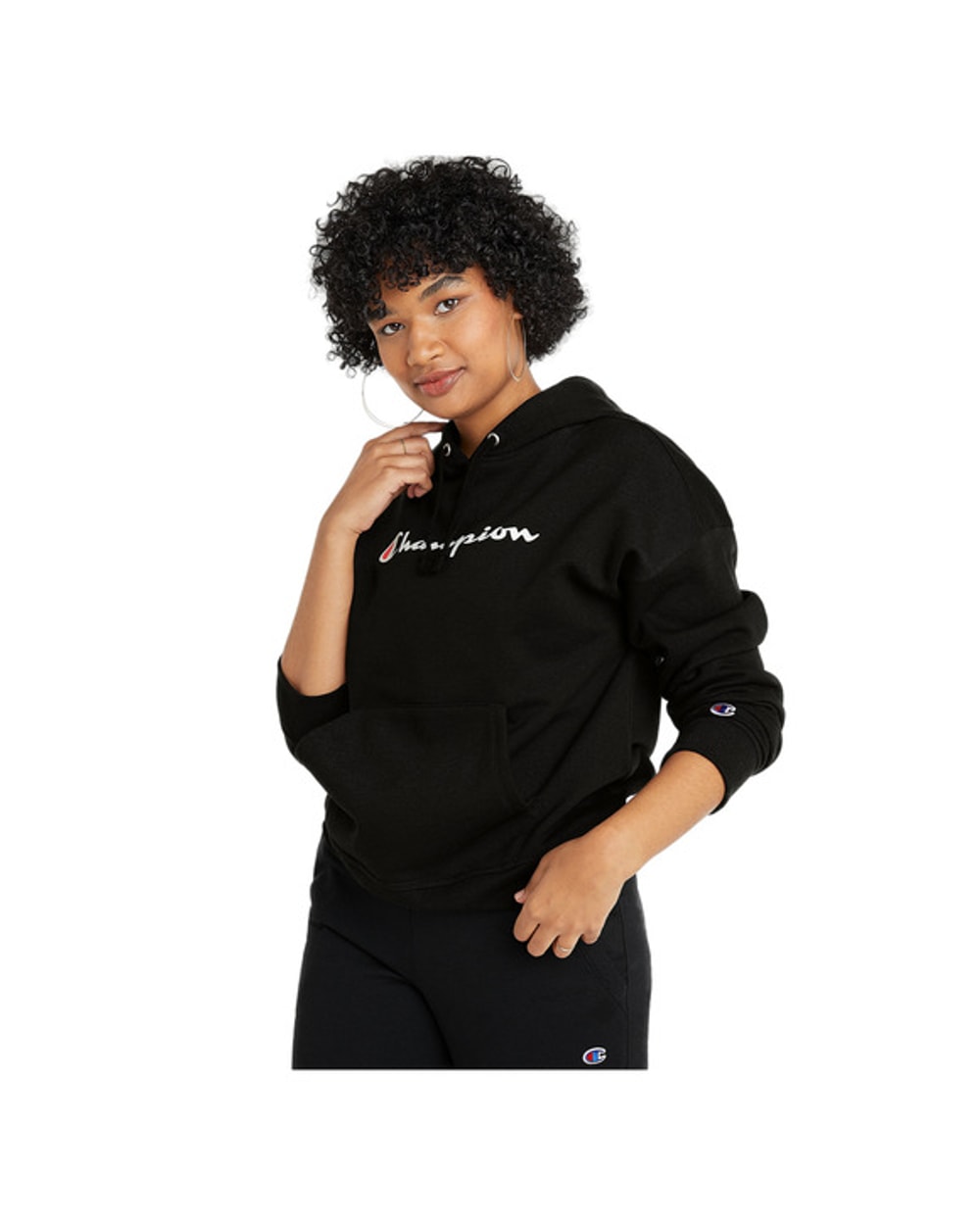 Champion Women's Powerblend Relaxed Fleece Hoodie