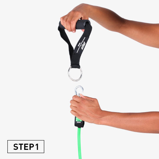 PTP Elite Power Handles - attaching, step 1
