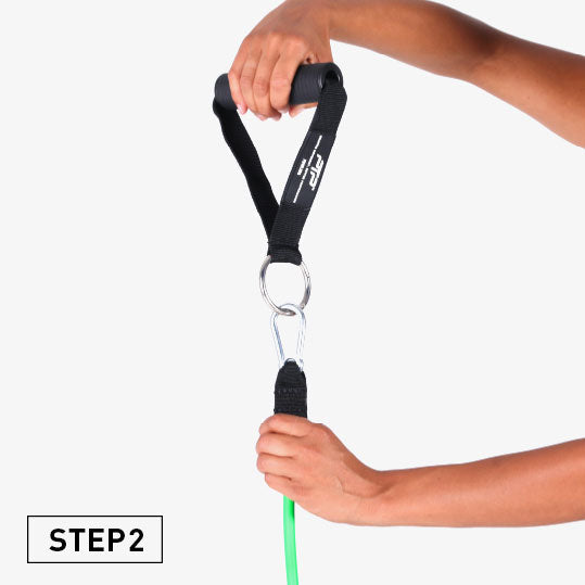 PTP Elite Power Handles - attaching, step 2