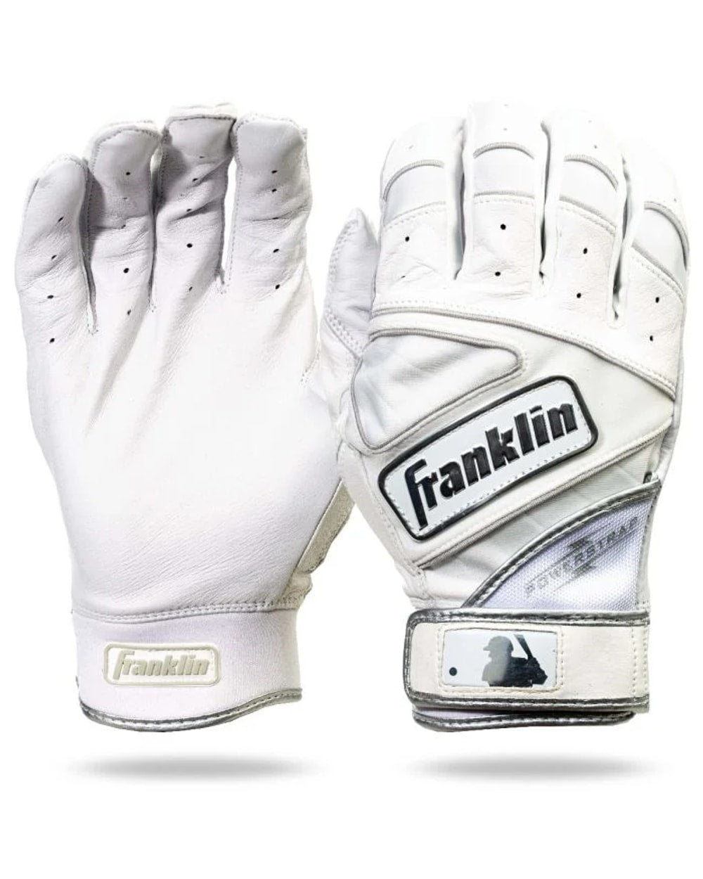 Powerstrap Chrome Batting Gloves