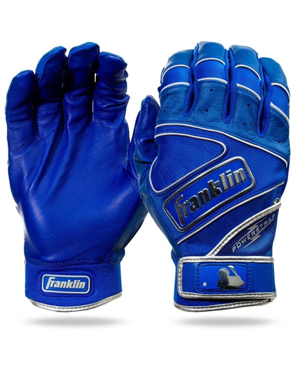 Powerstrap Chrome Batting Gloves