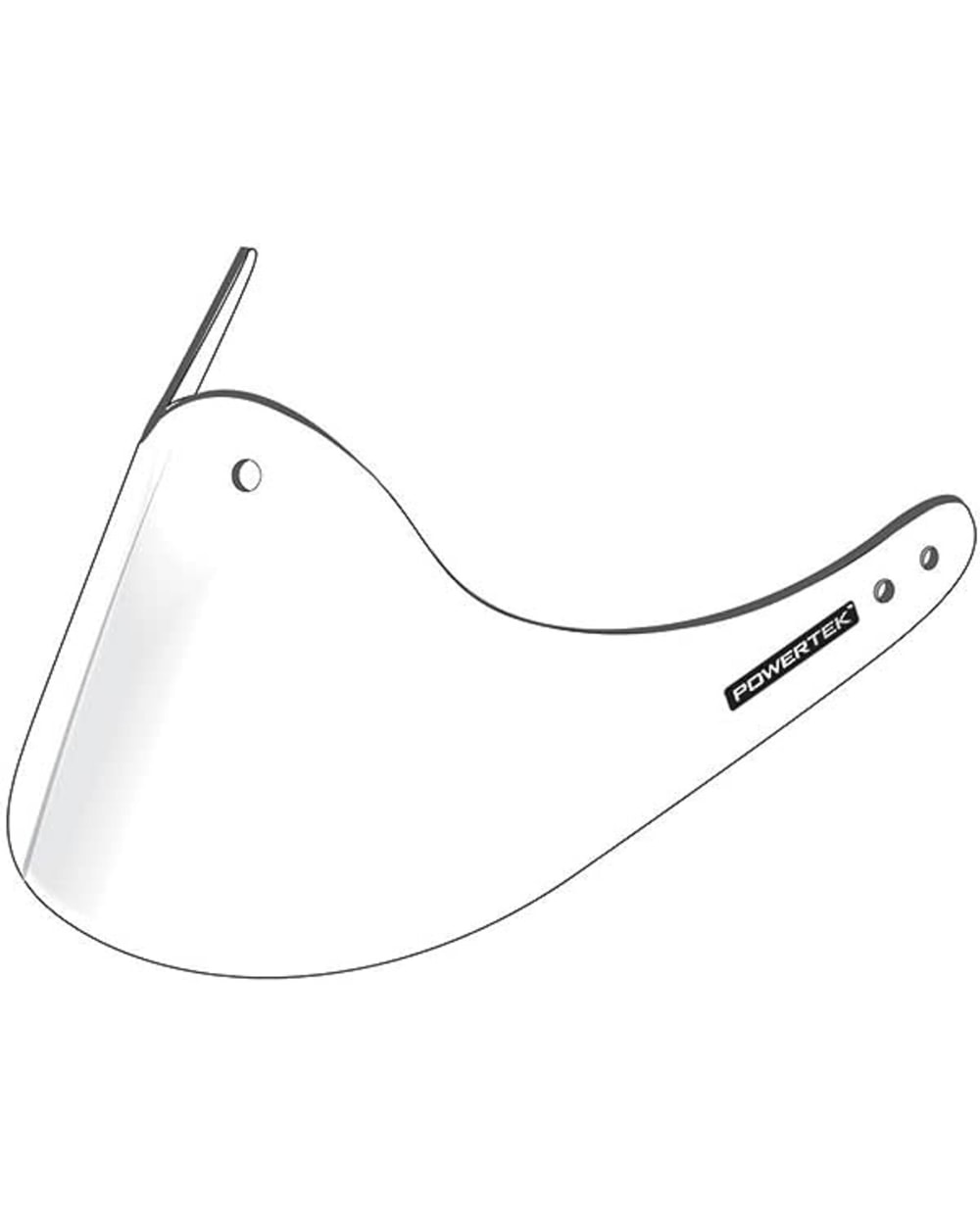 Powertek V3.0 Barikad Goalie Throat Guard U JR detail