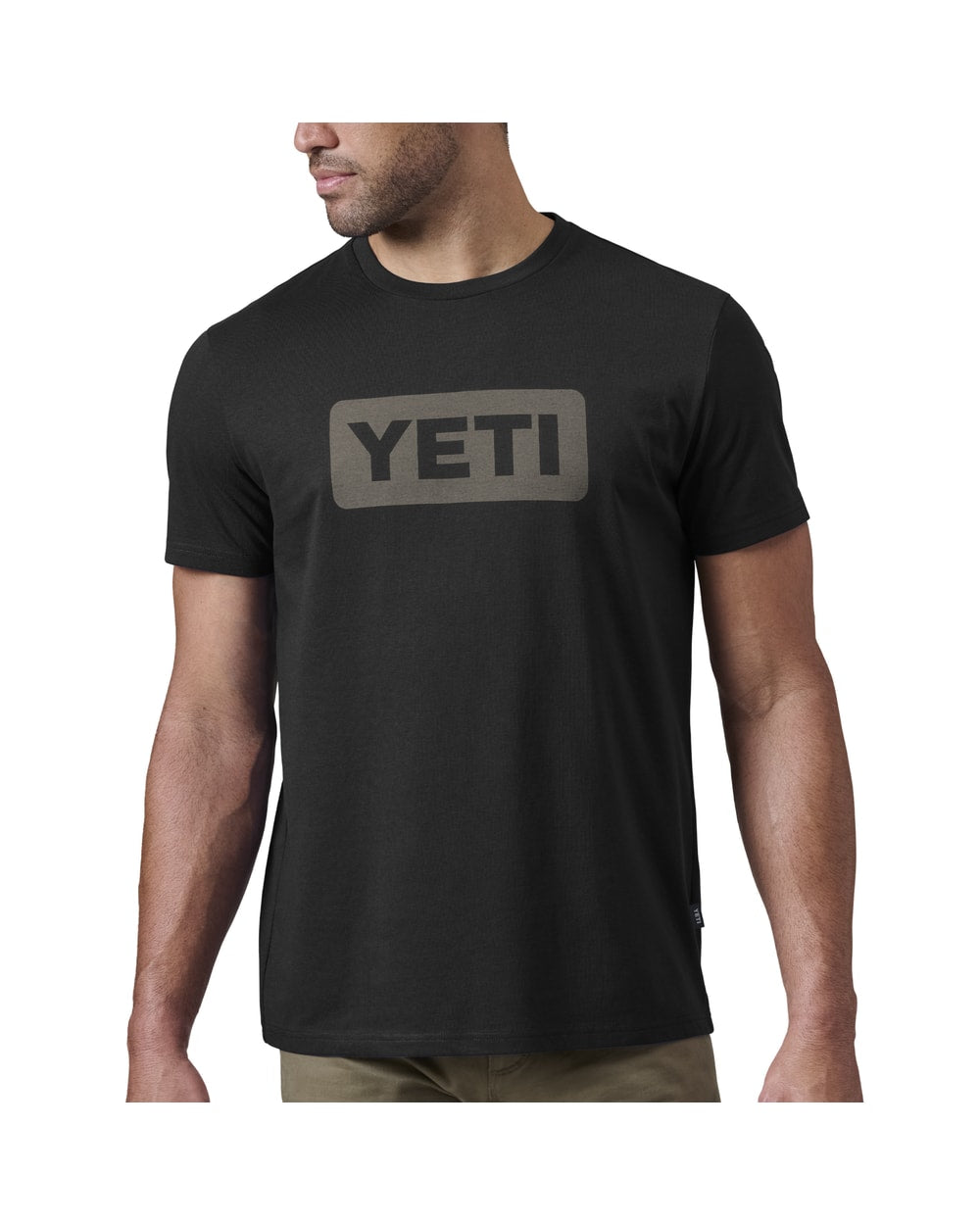 Yeti Premium Logo Badge Short Sleeve T-Shirt