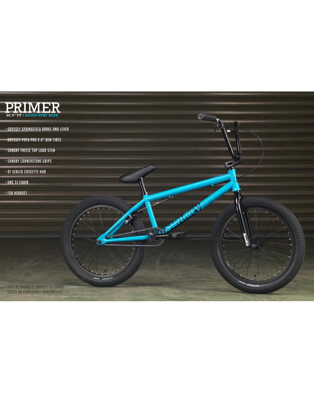 Sunday Primer 20.5" Bmx Bike
