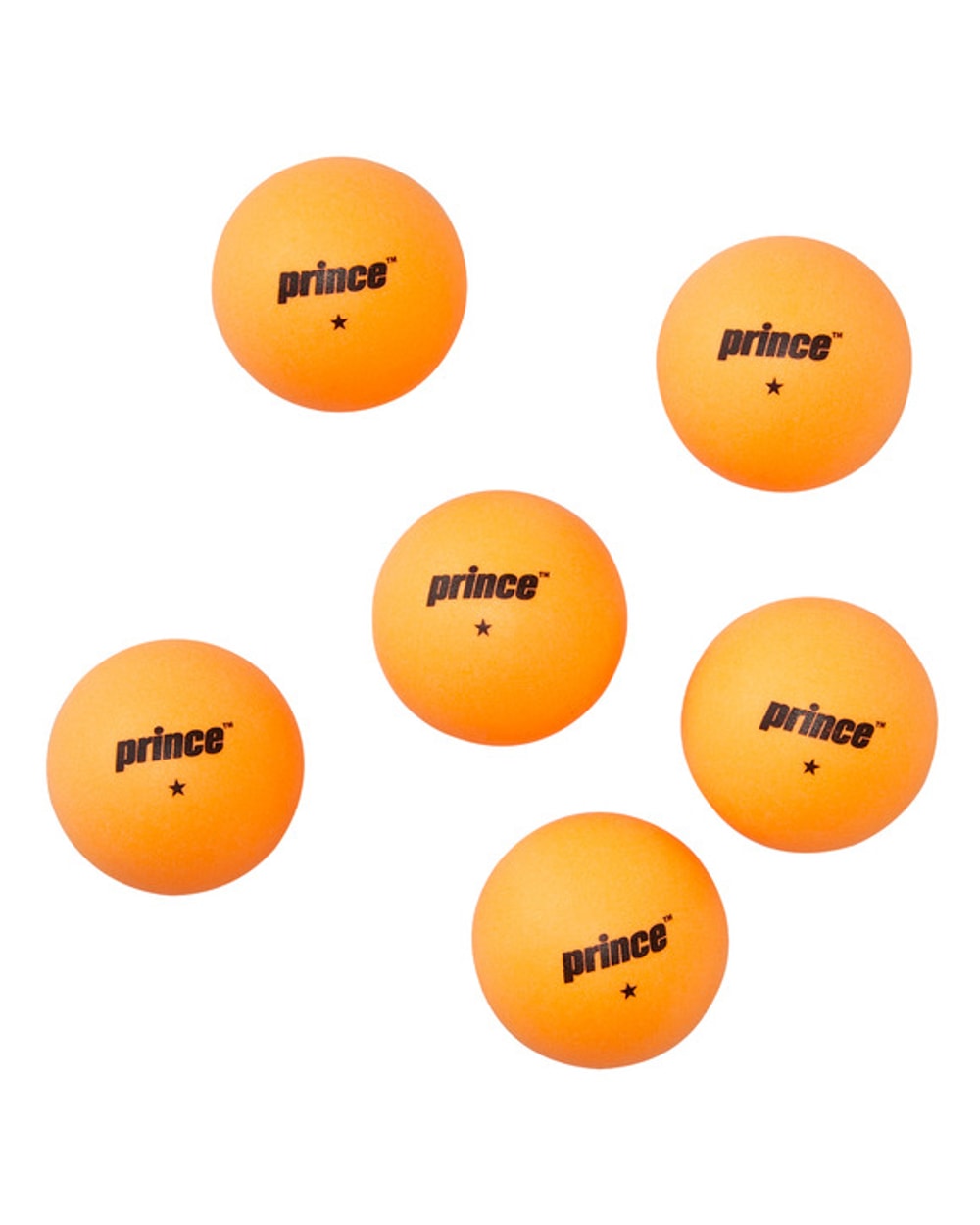 Prince 1 Star Table Tennis Balls - 6 Pack