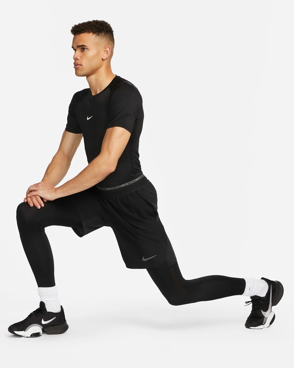 Nike Men's Pro Dri-FIT Tight Short-Sleeve Fitness Top