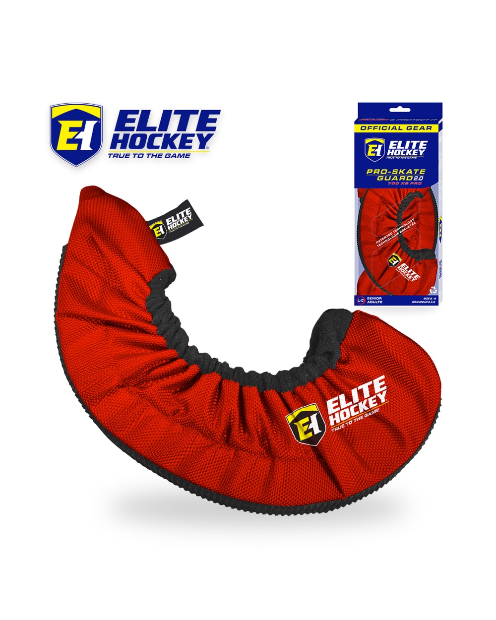Elite Hockey Pro Skate Guard Senior (size 6-9) - Ernies Logo