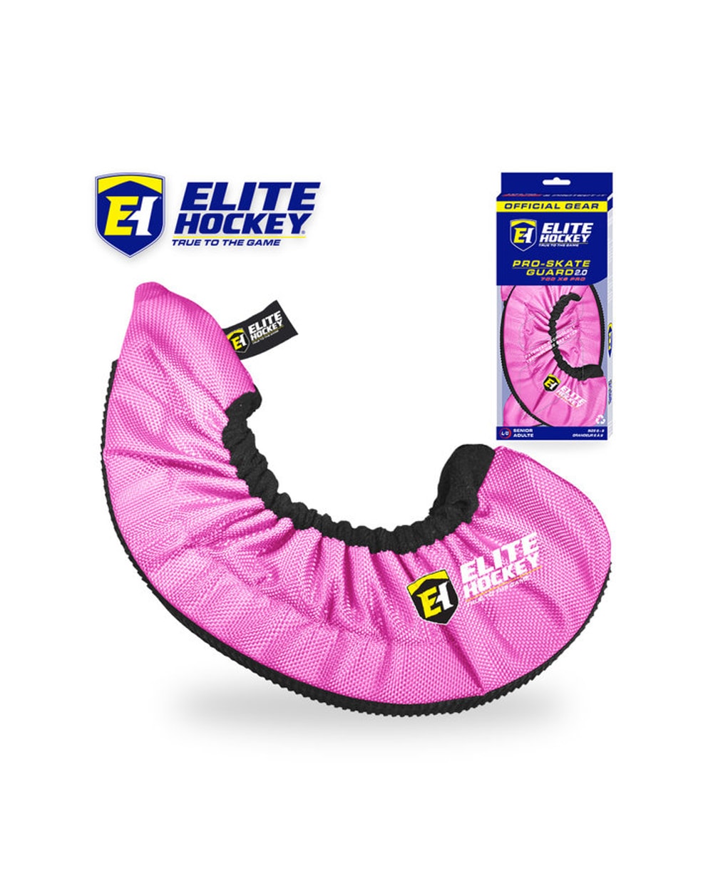 Elite Hockey Pro Skate Guard Youth- Ernies Logo