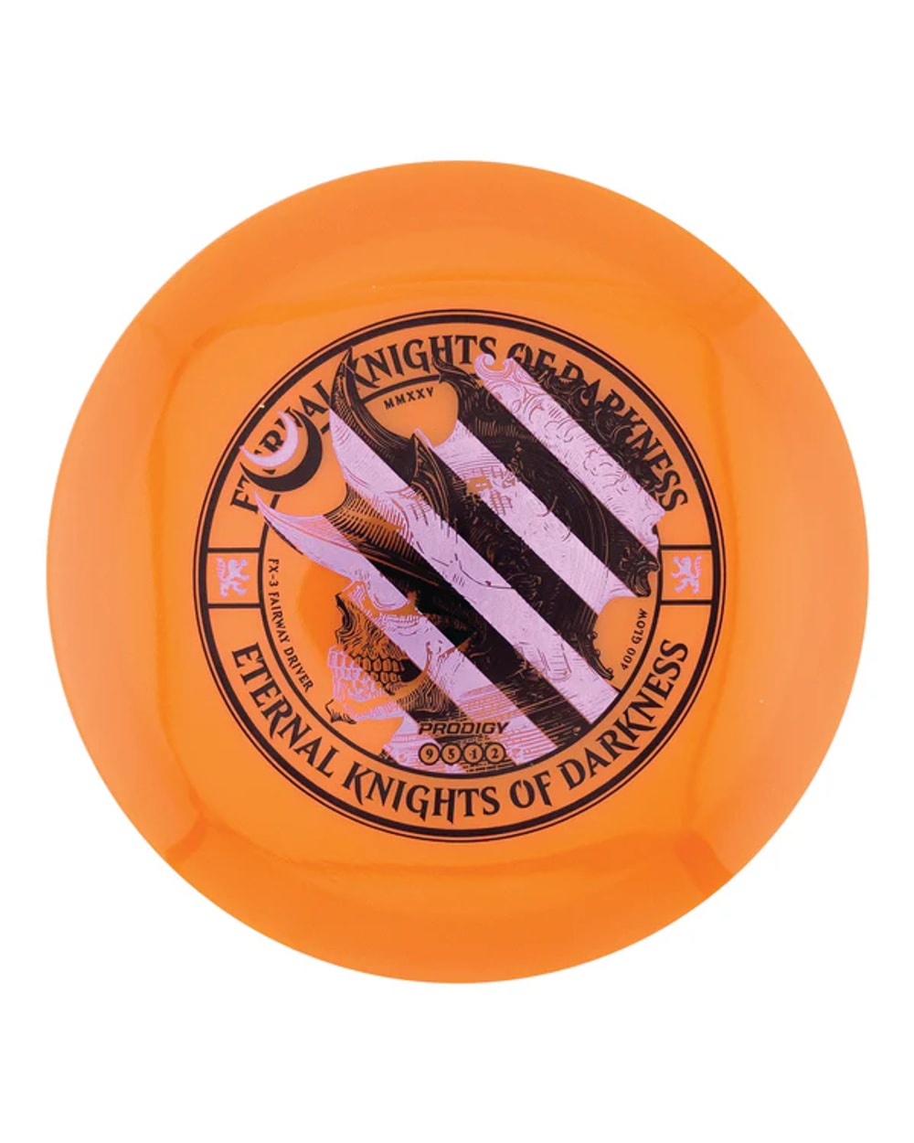 Prodigy FX-3 400 Glow Plastic - Eternal Knight Stamp