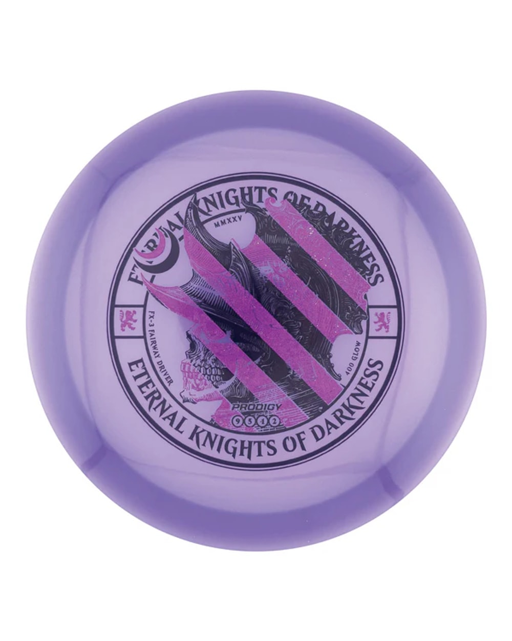 Prodigy FX-3 400 Glow Plastic - Eternal Knight Stamp