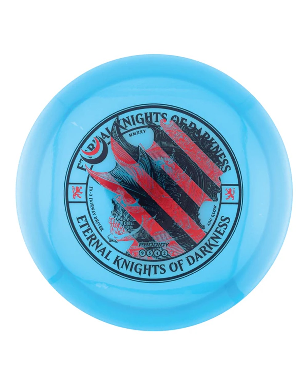 Prodigy FX-3 400 Glow Plastic - Eternal Knight Stamp