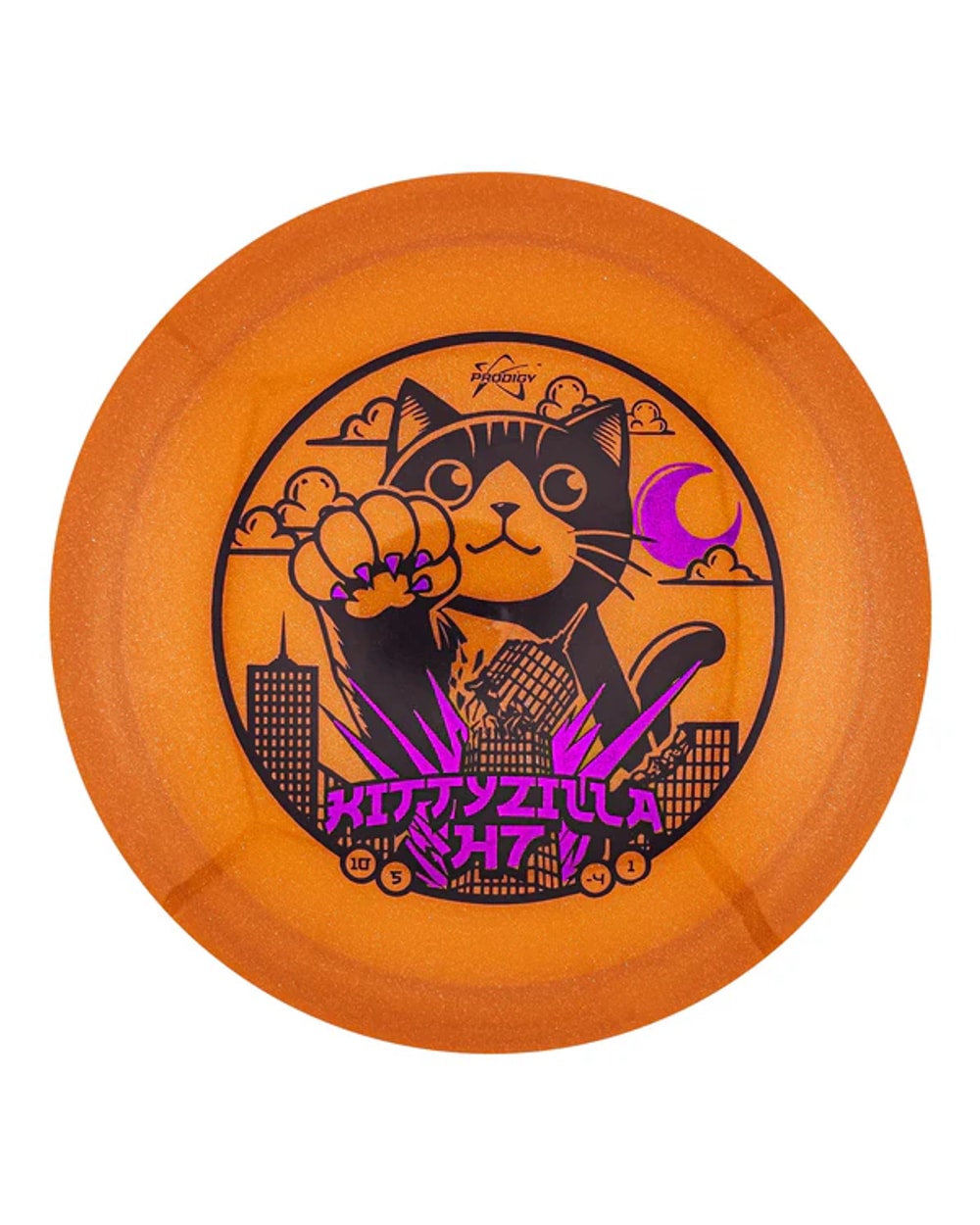 Prodigy H7 750 Glimmer Plastic - Kittyzilla Returns Stamp