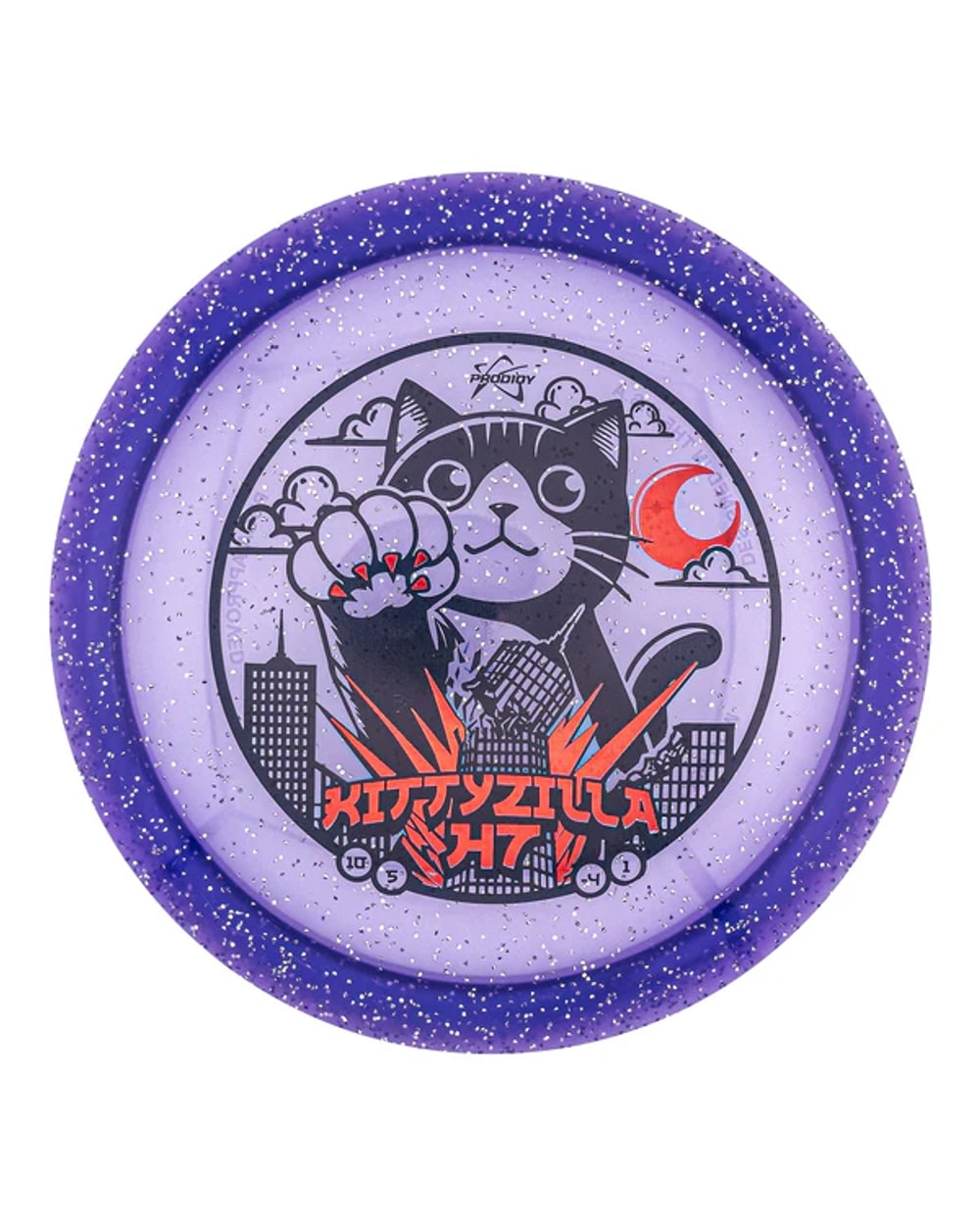 Prodigy H7 750 Glimmer Plastic - Kittyzilla Returns Stamp