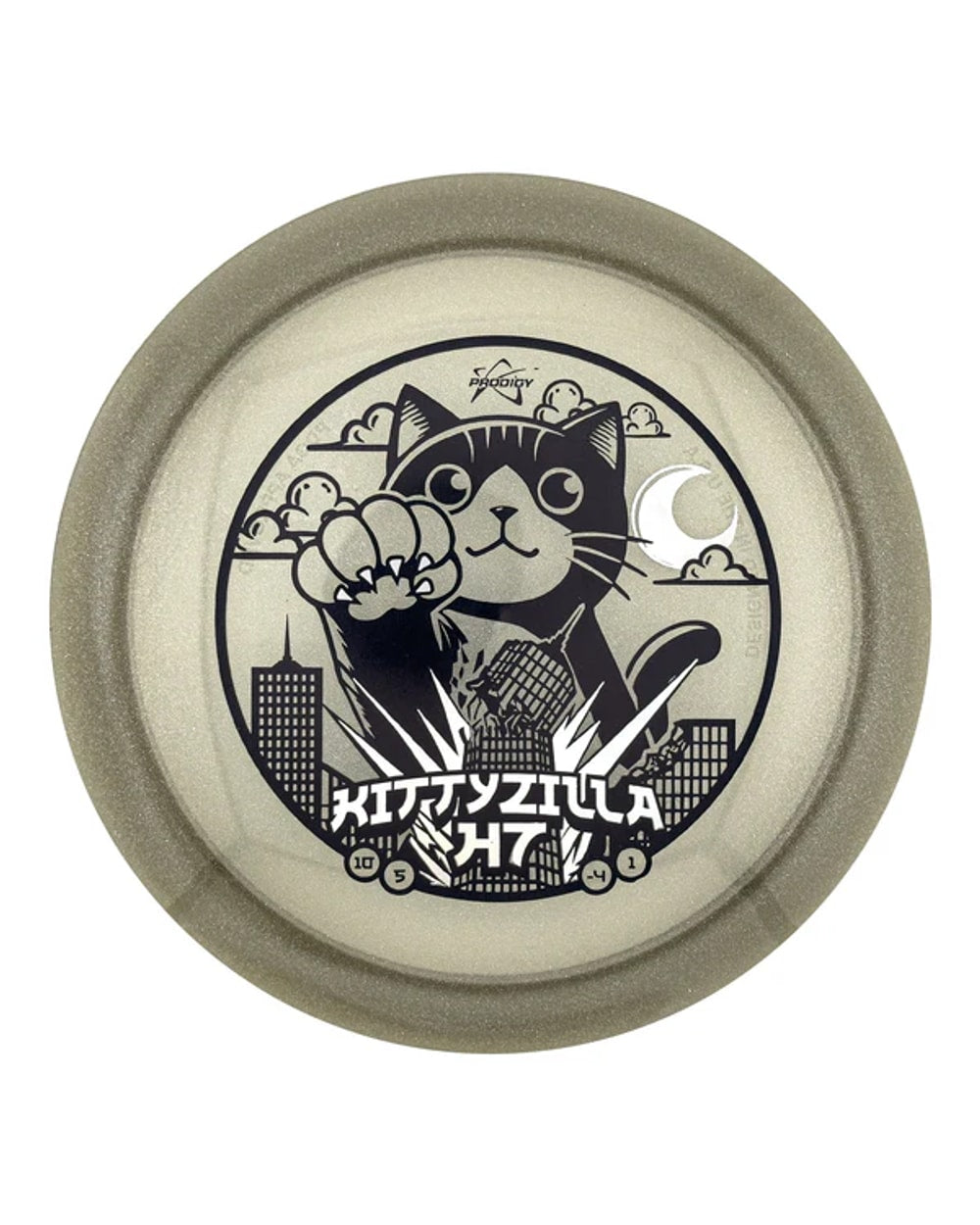 Prodigy H7 750 Glimmer Plastic - Kittyzilla Returns Stamp