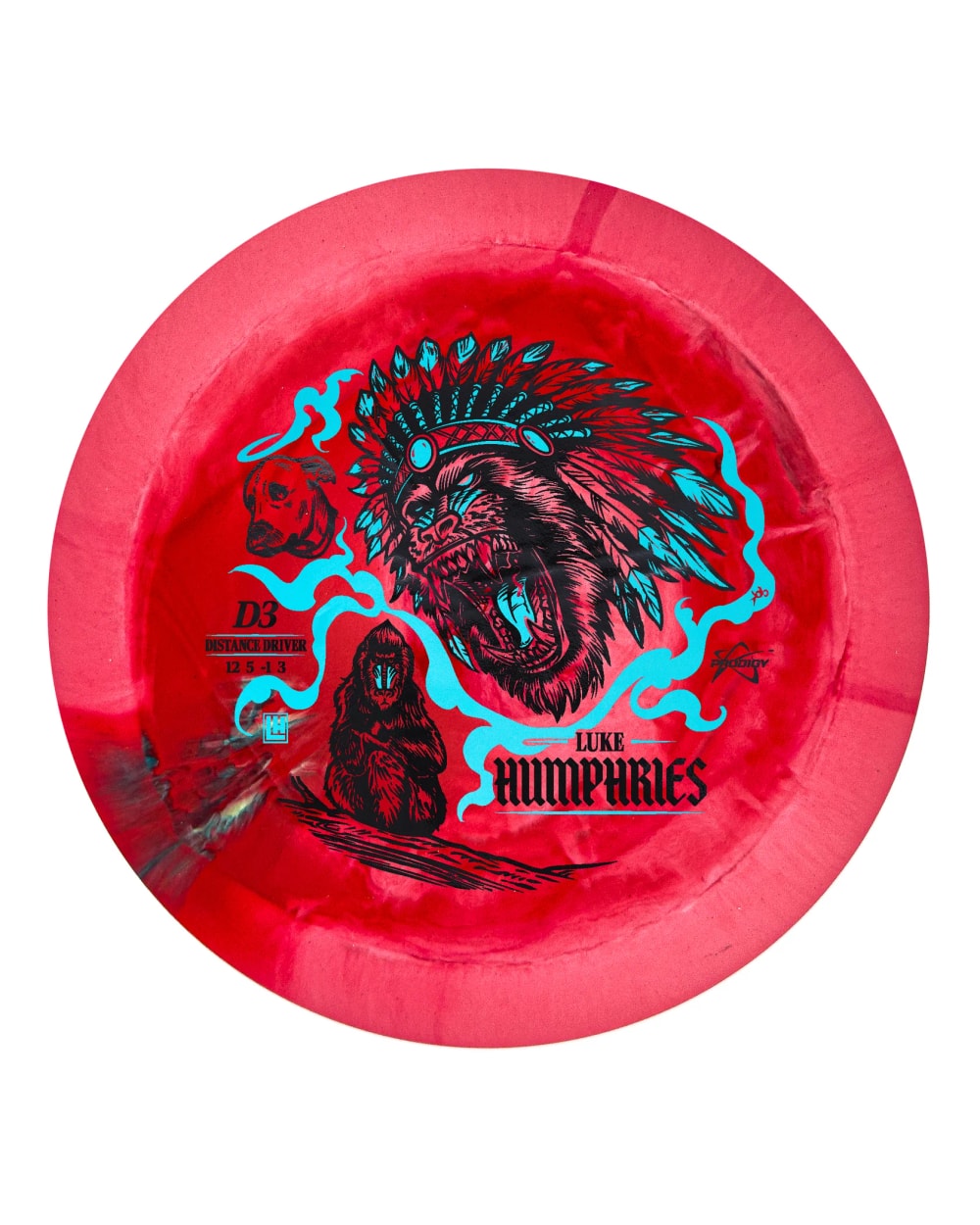 Prodigy D3 500 Spectrum Plastic - Luke Humphries 2026 Signature Series