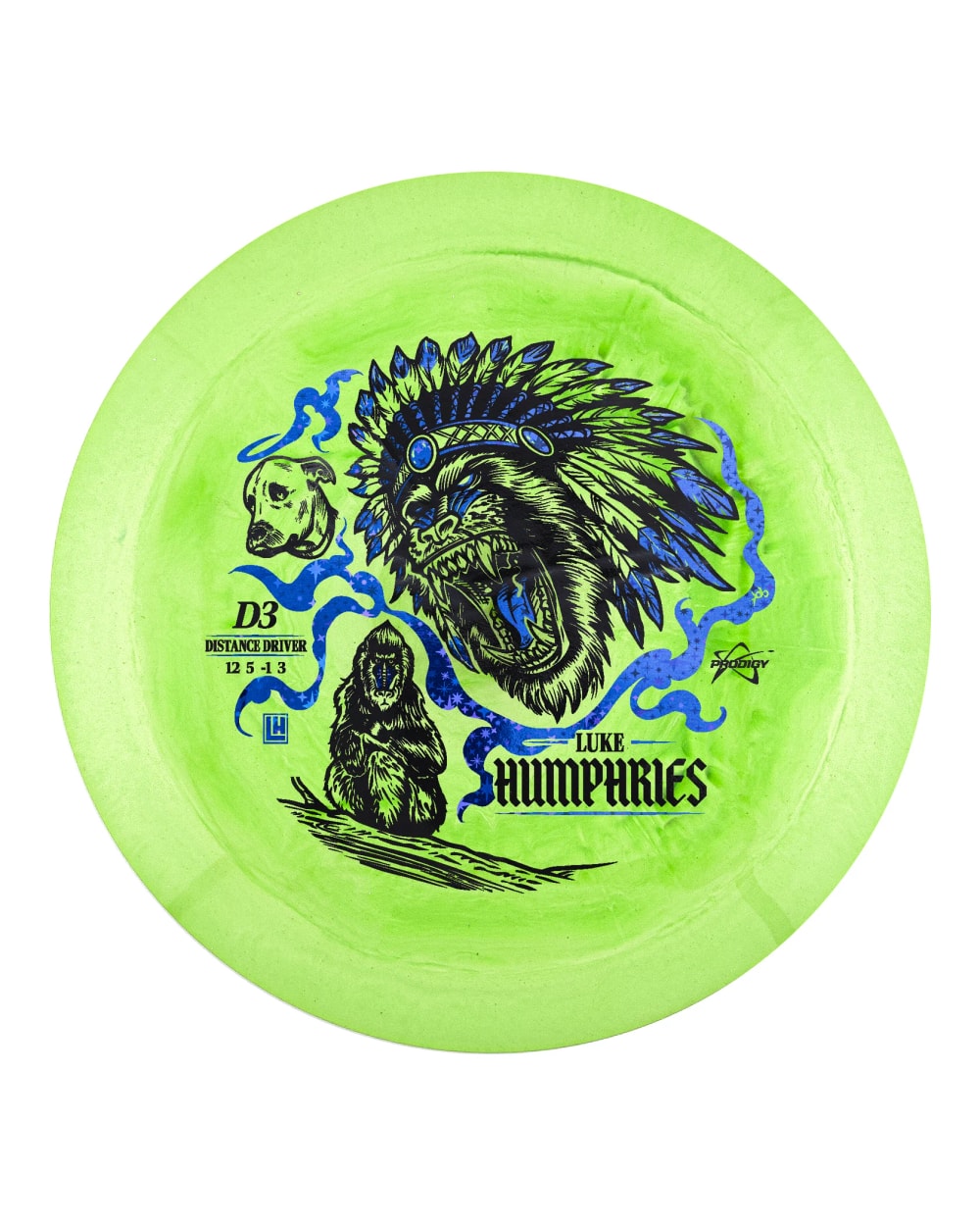 Prodigy D3 500 Spectrum Plastic - Luke Humphries 2026 Signature Series