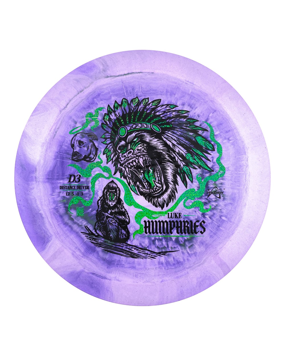 Prodigy D3 500 Spectrum Plastic - Luke Humphries 2026 Signature Series