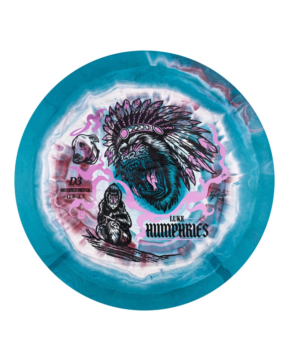 Prodigy D3 500 Spectrum Plastic - Luke Humphries 2026 Signature Series