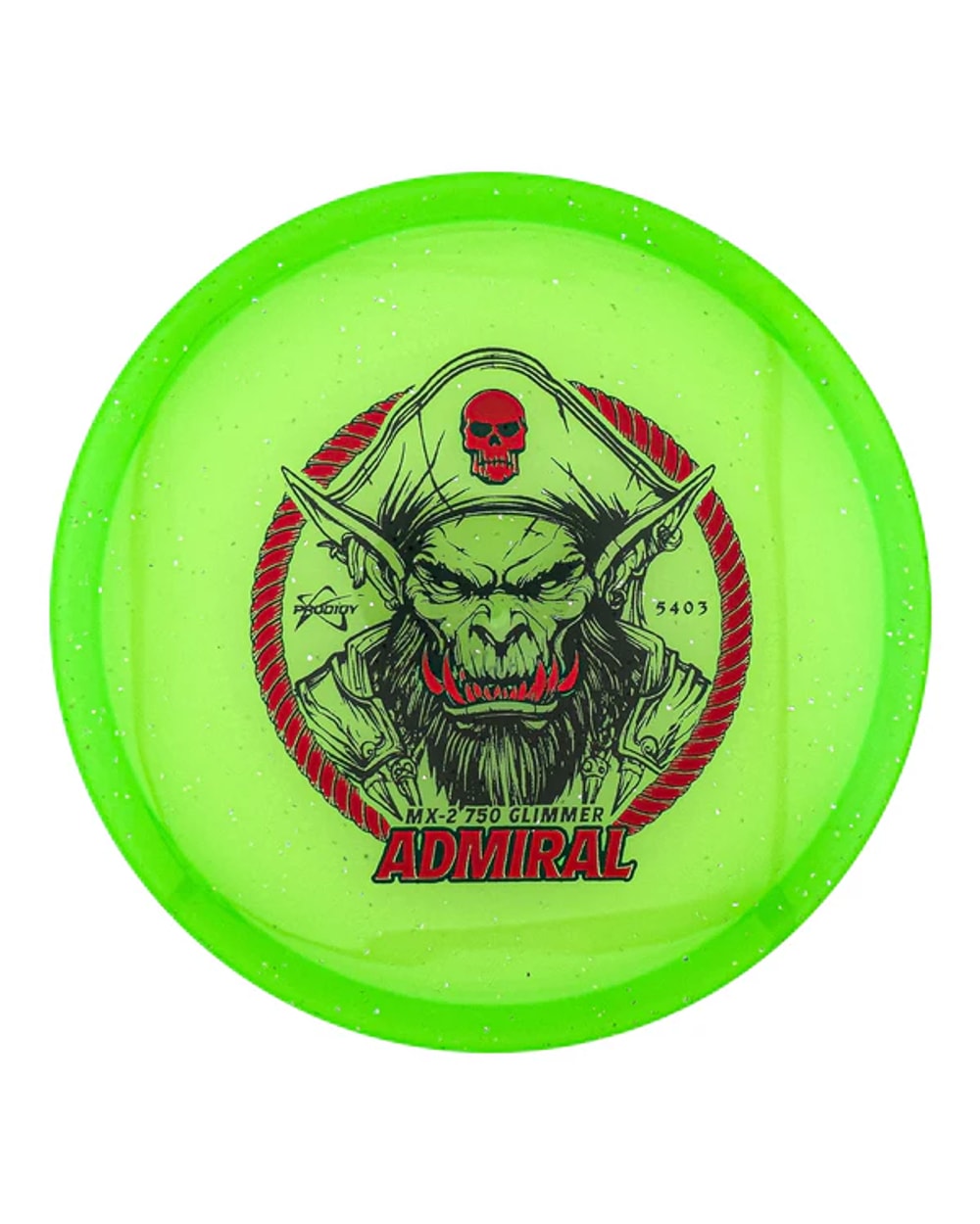 Prodigy MX-2 750 Glimmer Plastic - Admiral Stamp