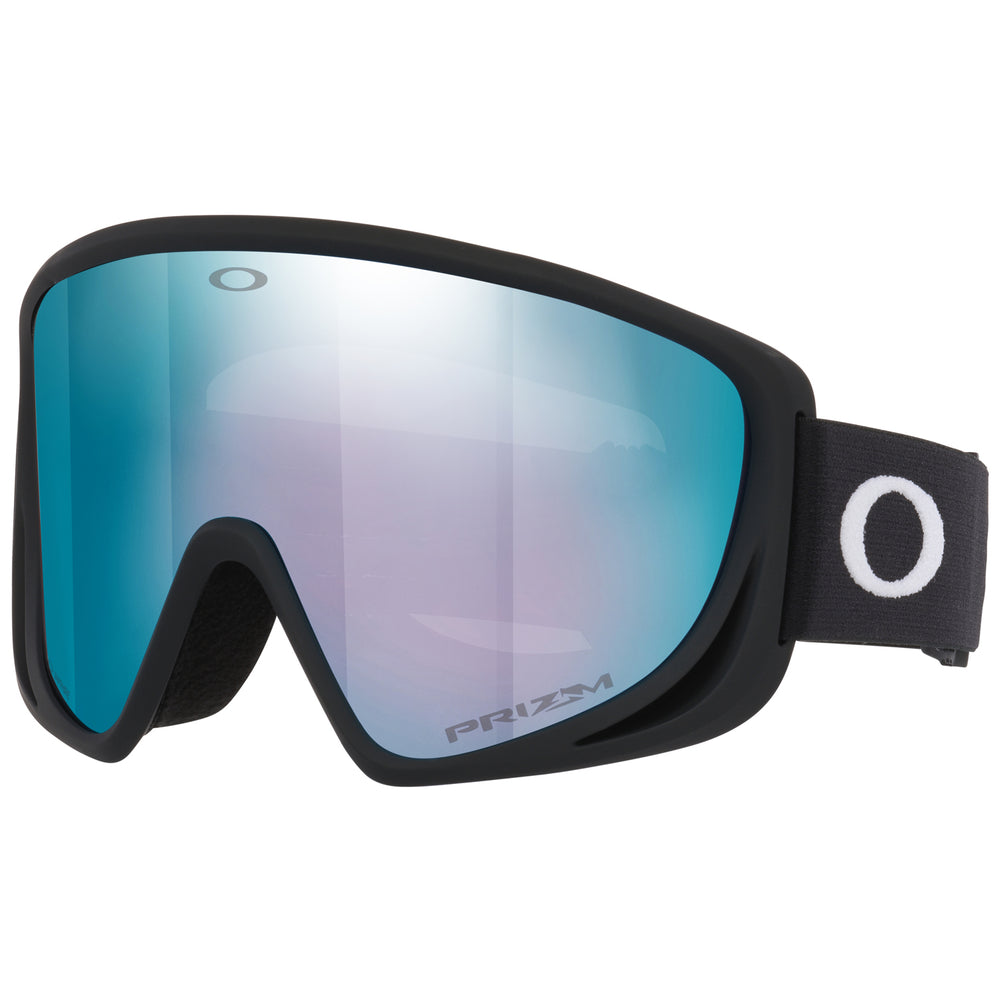 Oakley Mont Scape M Snow Goggles - MATTE BLACK/PRIZM SAPPHIRE IRIDIUM, 3/4 view