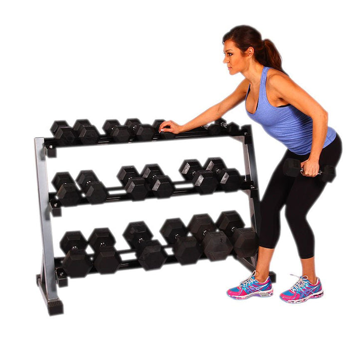 Progression 430 3-Tier Dumbbell Rack – Ernie's Sports Experts