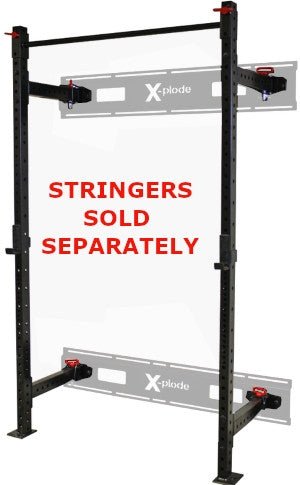 Progression X-Plode PFX825 Folding Wall Rack - front view, open