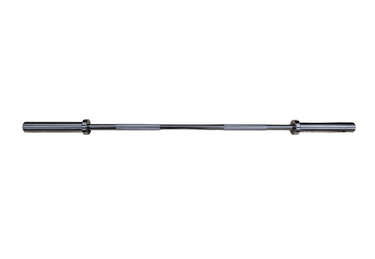 Progression Chrome Olympic Bar 60 inch - detail
