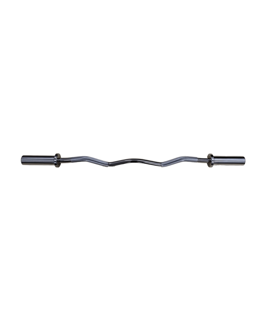 Progression Chrome Olympic EZ Curl Bar 47"- (350lb-28mm)
