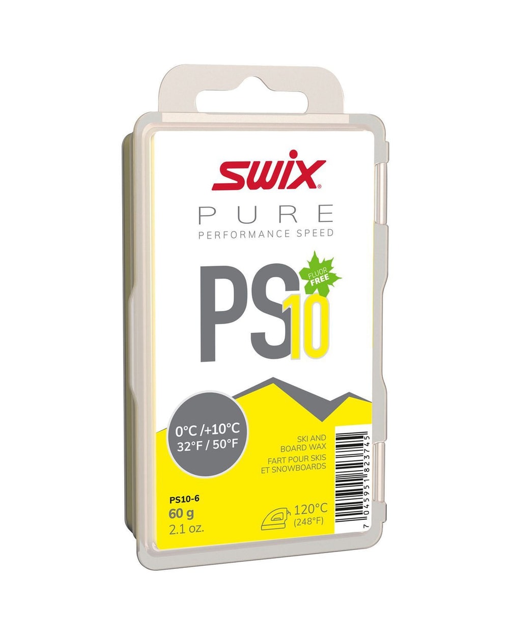 Swix PS10 Yellow Glide Wax