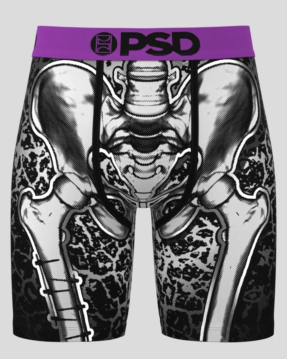 PSD Men's Half Skelly Boxer Briefs - back