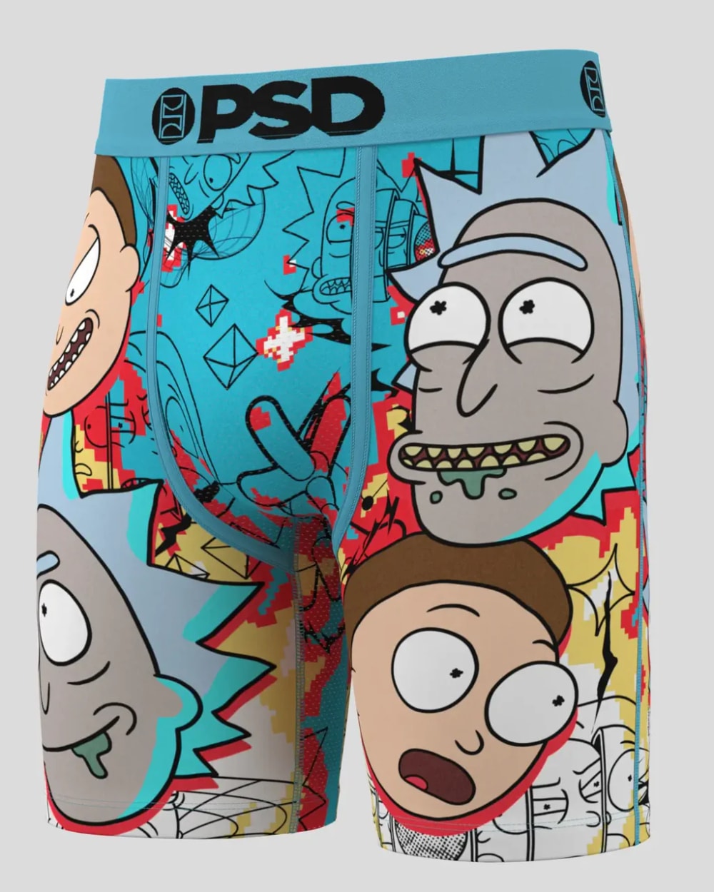 PSD Rick and Morty - Destruction Boxer Briefs
