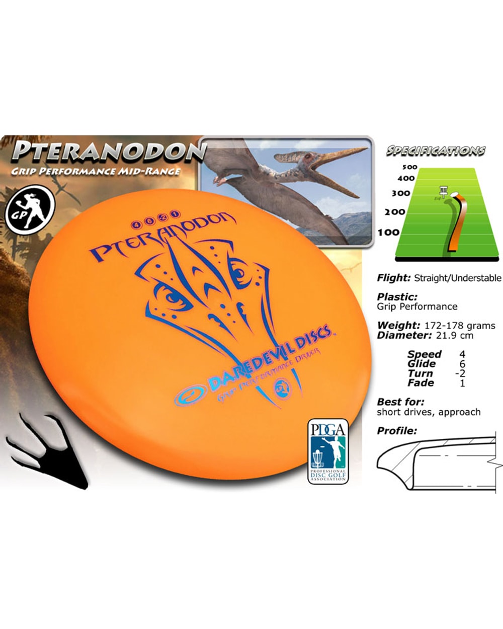 Pteranodon Mid-Range Disc