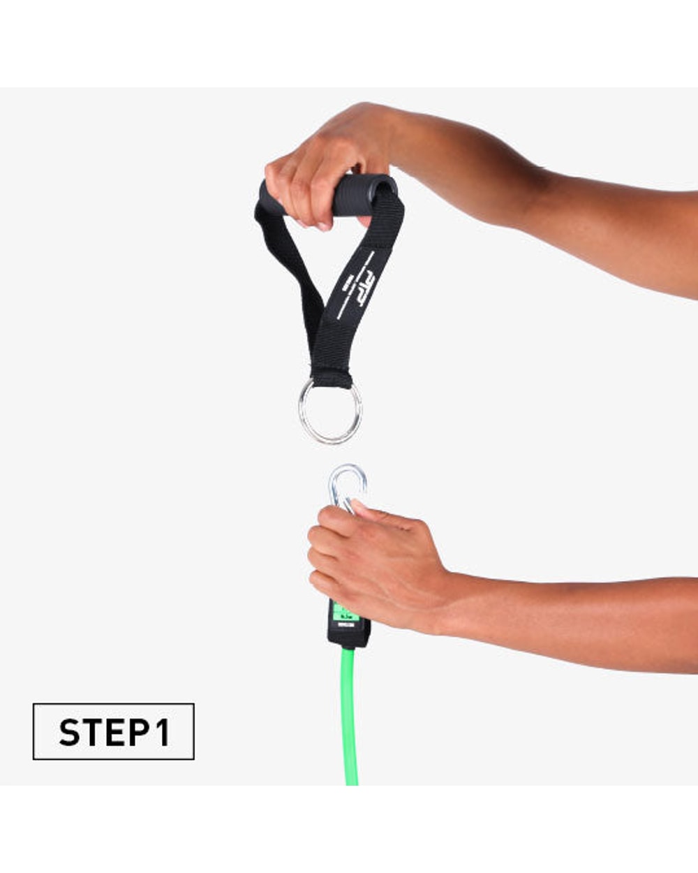 PTP Elite Power Handles - attaching, step 1