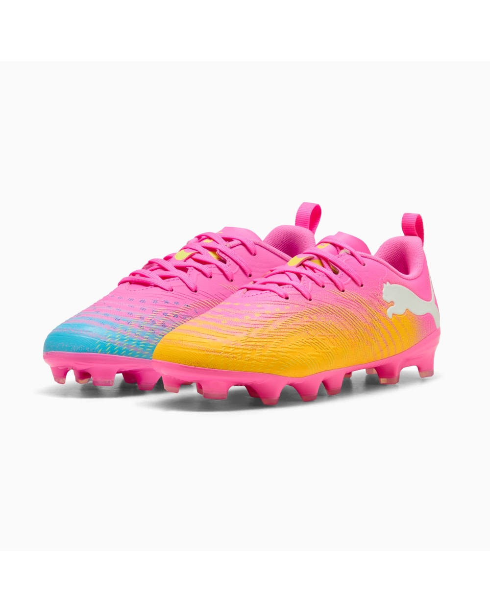 Puma Big Kids' Future 9 Play Firm/Artificial Ground Soccer Cleats