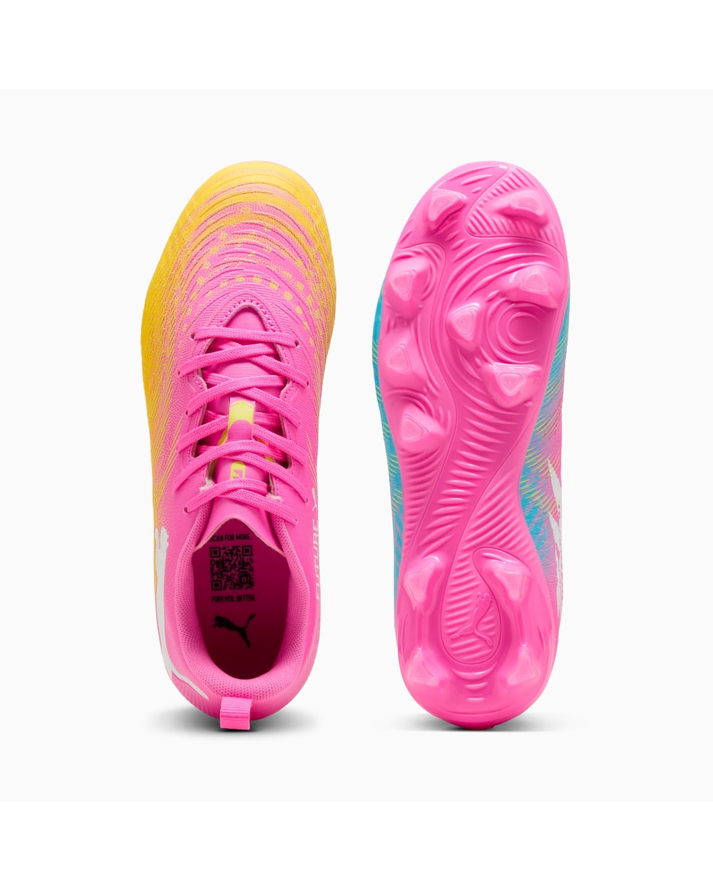 Puma Big Kids' Future 9 Play Firm/Artificial Ground Soccer Cleats