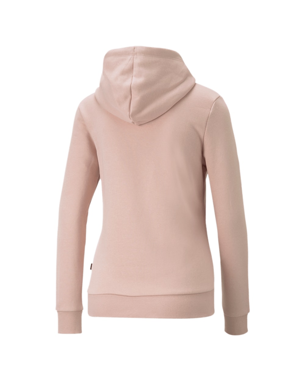 Puma Women's Essentials Full-Length Logo Hoodie - Rose - back