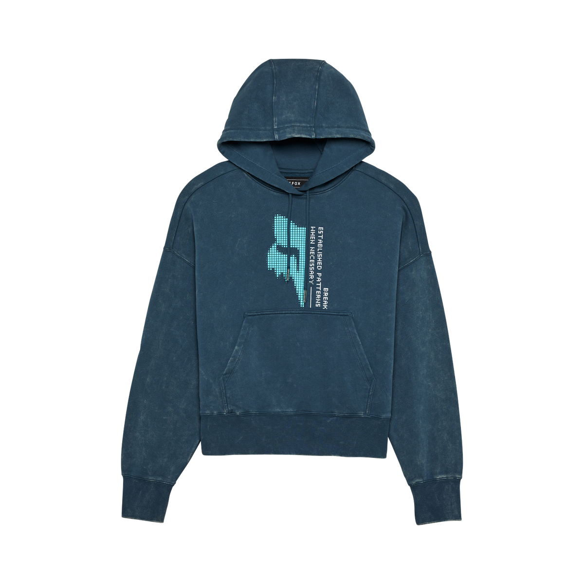 Fox Women's Throttle Oversized Fleece Pullover Hoodie - Dark Vintage