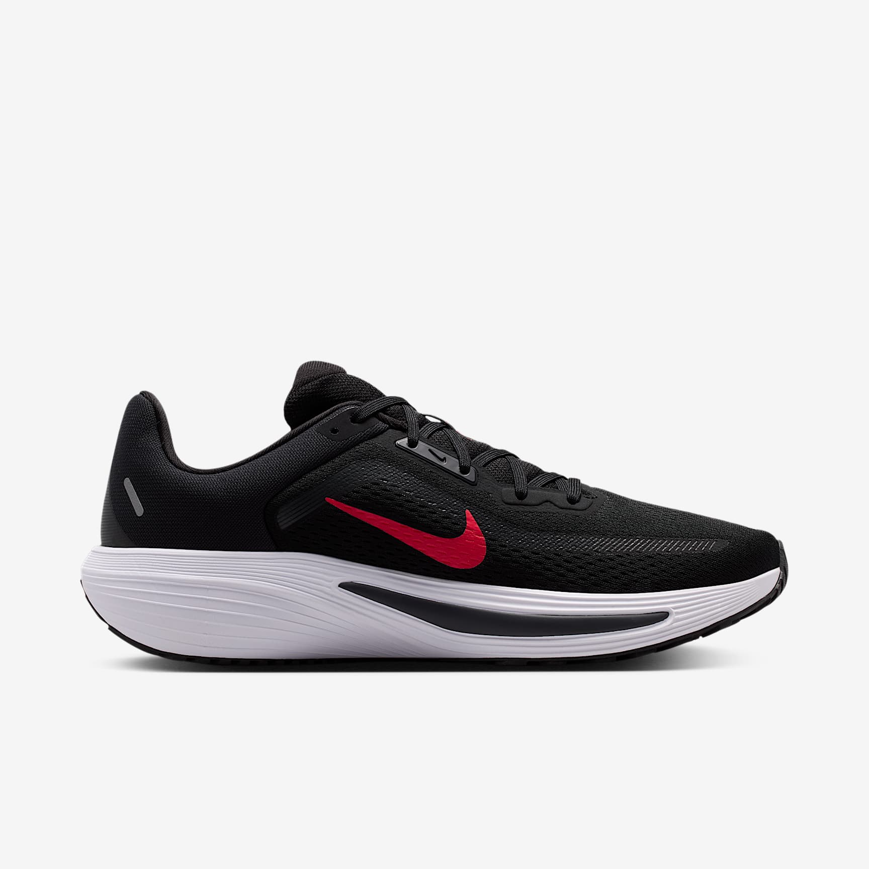 Nike Quest 7 Men's Road-Running Shoes - Black/White/Anthracite/Red Orbit - view 3