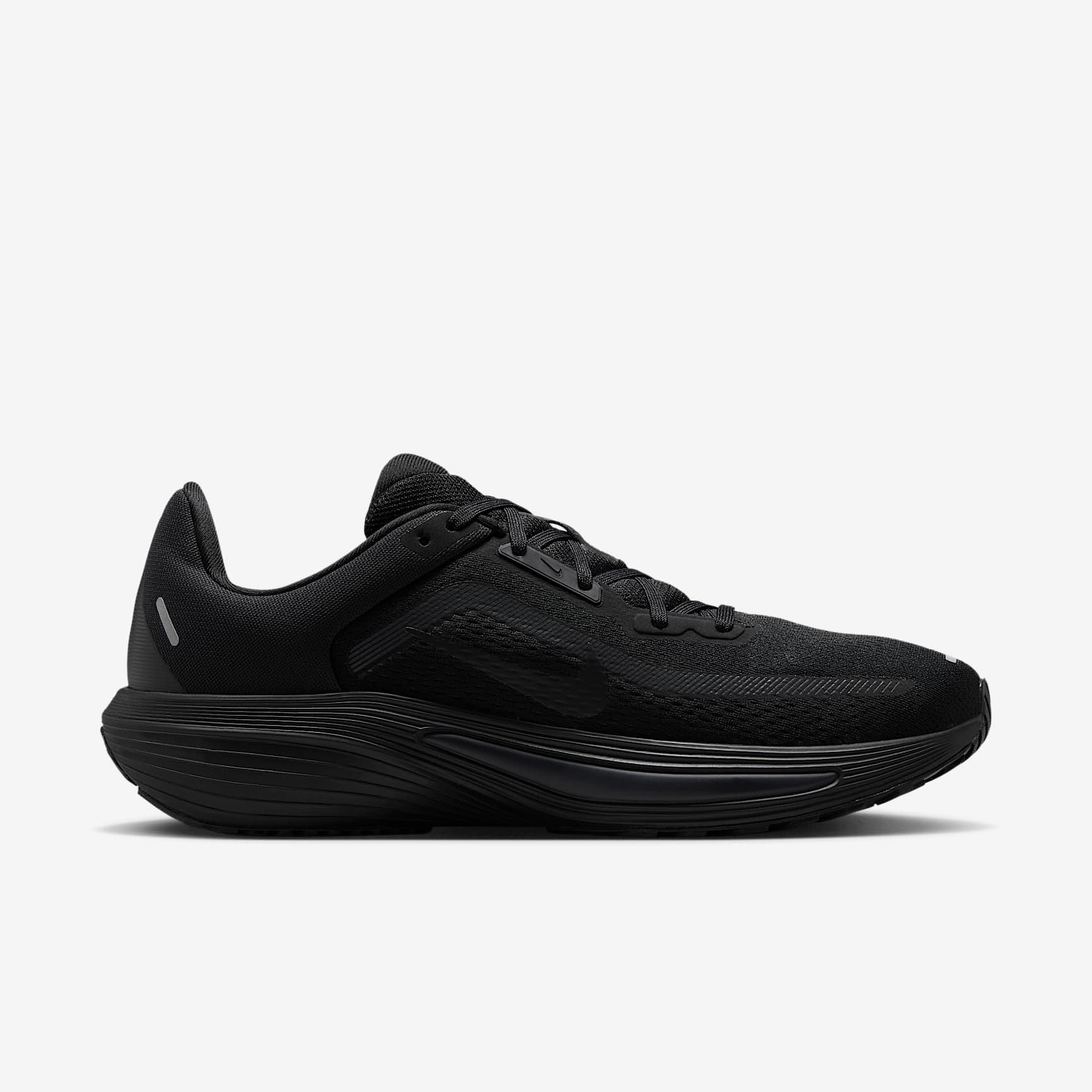 Nike Quest 7 Men's Road Running Shoes - Black/Black/Anthracite/Black - view 3