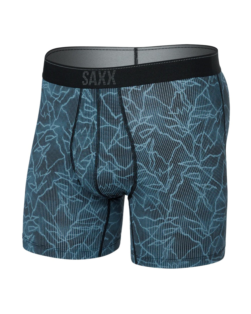 Saxx Quest Boxer Brief - Sketchy Mountain-Black