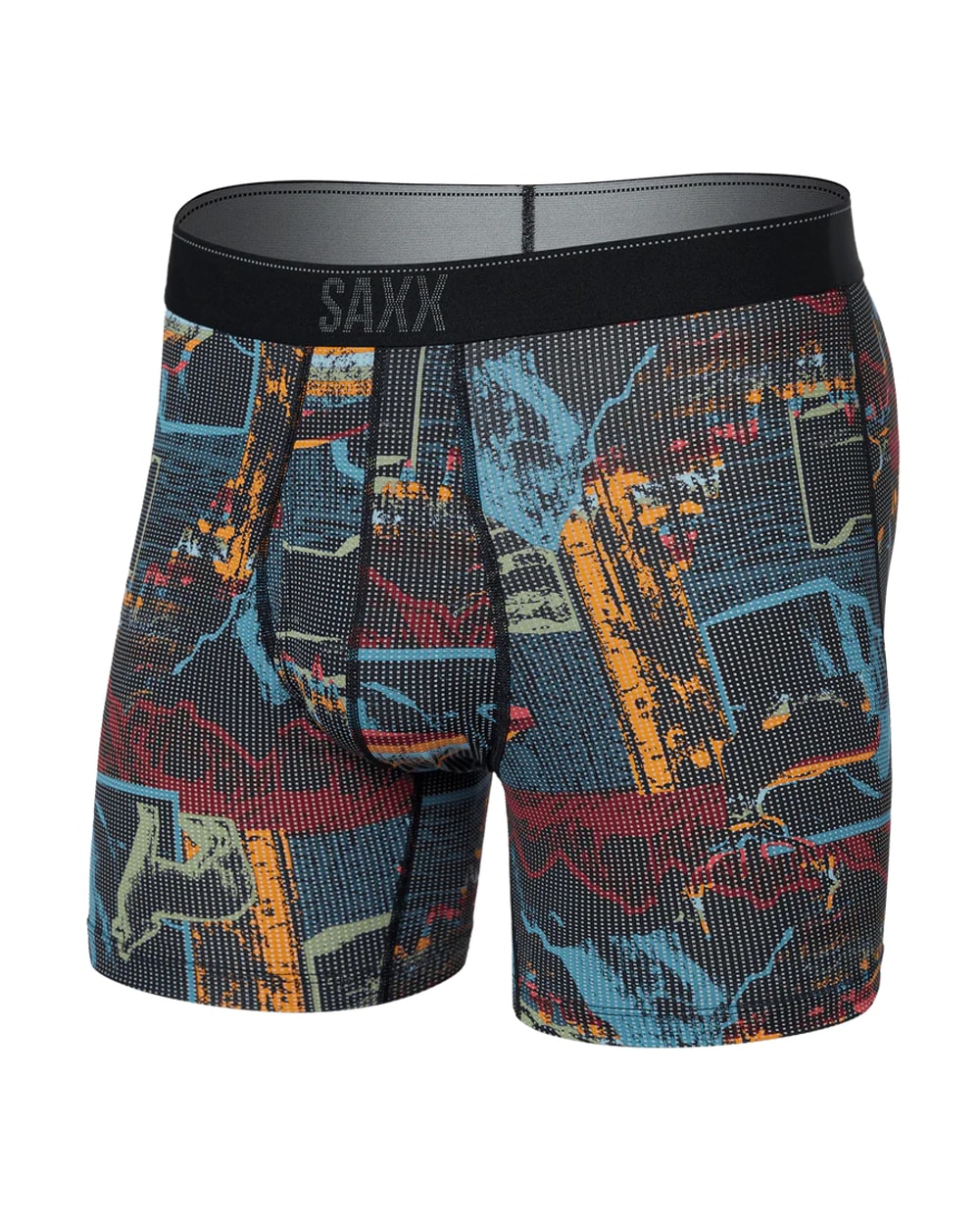 Saxx Quest Quick-Dry Mesh - Light And Shadow Multi