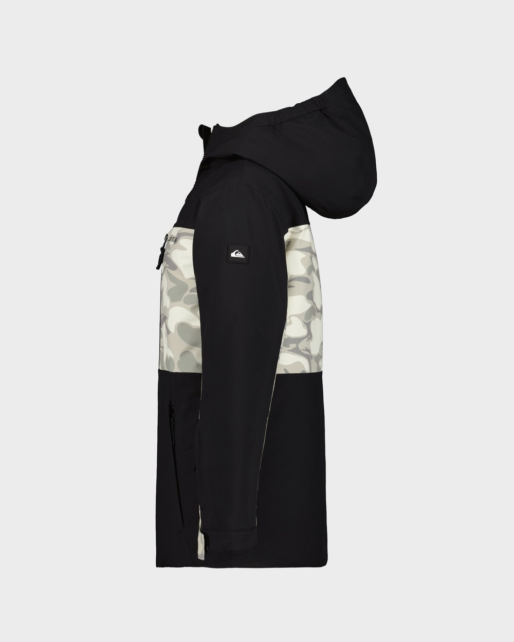 Quiksilver Boys' Double Black Snow Jacket - Black - side