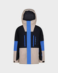 Quiksilver Boys' Tri-Block Vessel Snow Jacket - String - front