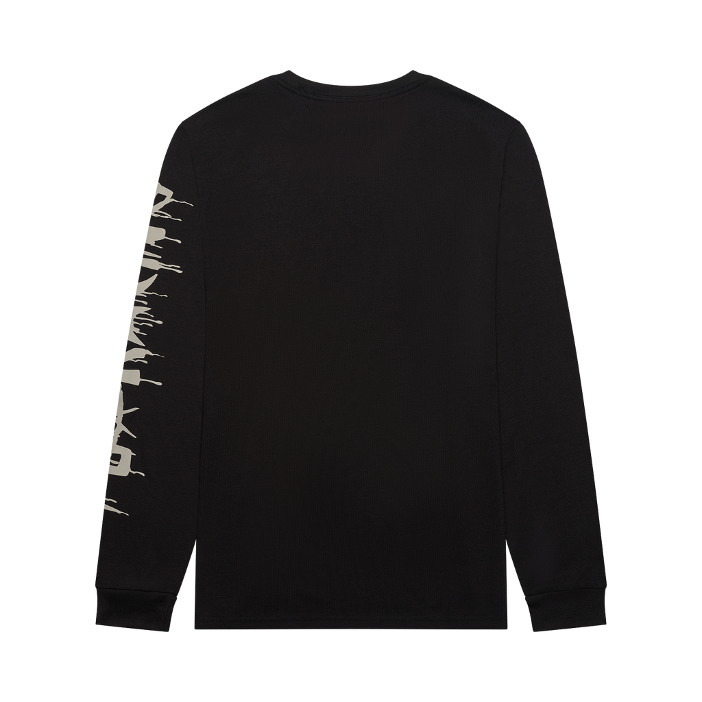 Fox Men's Roughcut Dri-Release Midweight Long Sleeve T-Shirt - Black