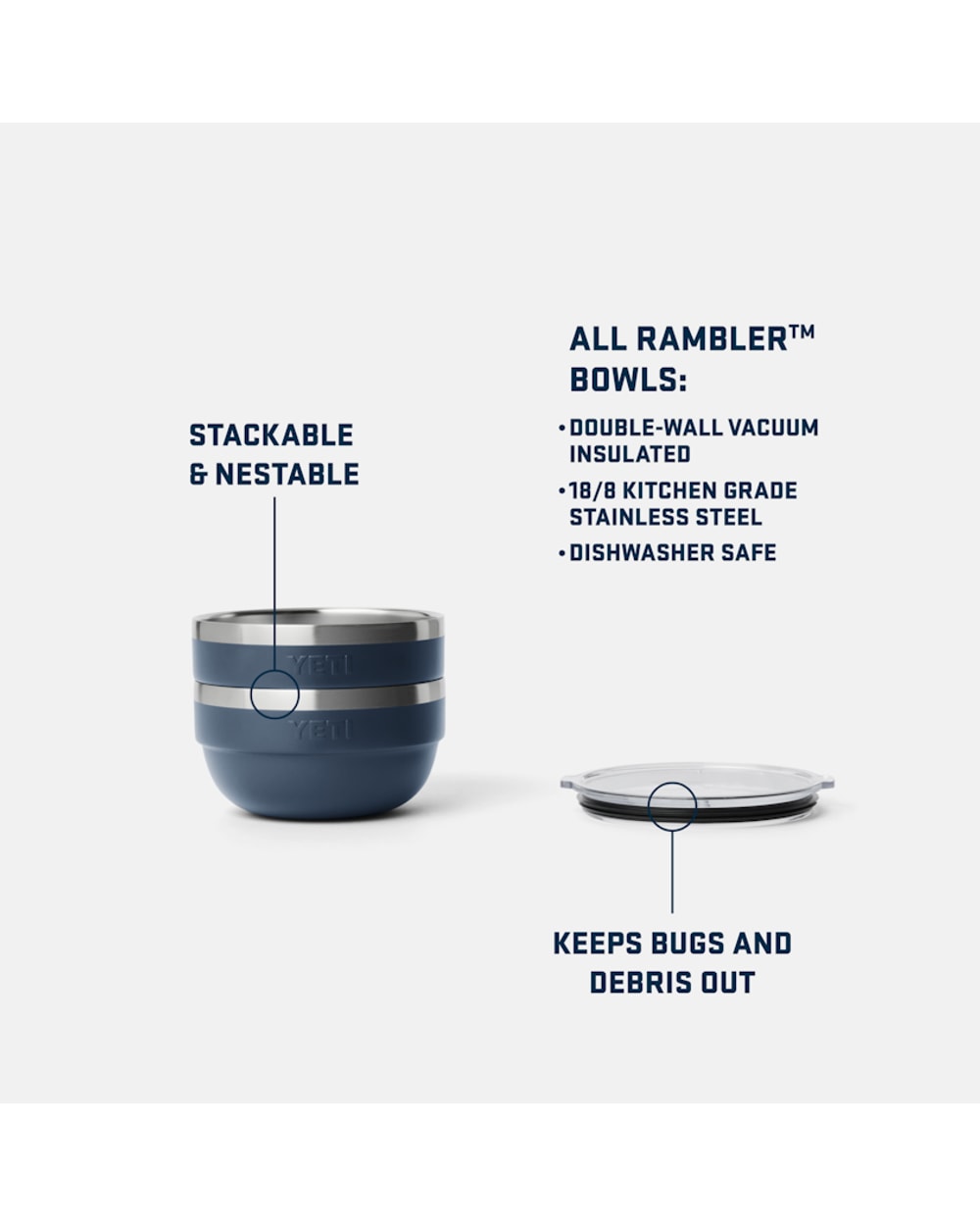 Yeti Rambler 1 Qt Insulated Bowl