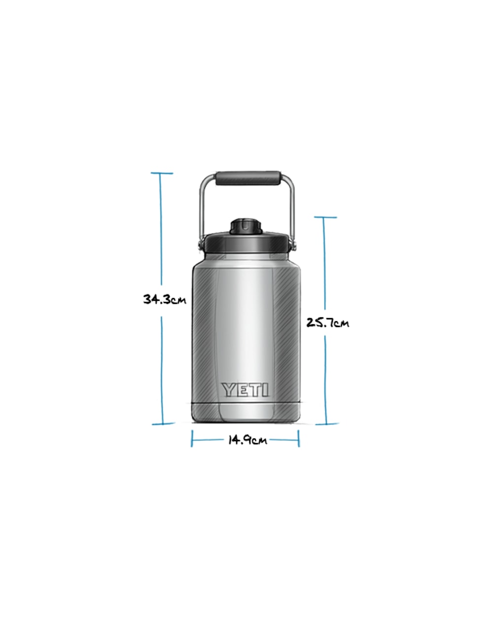 Yeti Rambler Half Gallon Jug