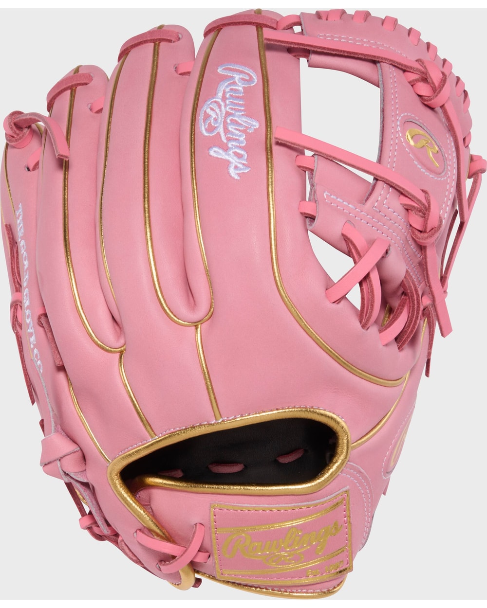 Rawlings Heart of the Hide 12" Fastpitch Softball Glove (2027) – back view