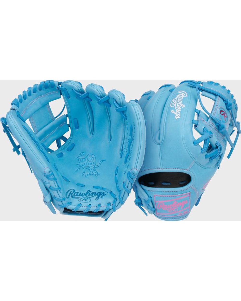 Rawlings Heart of the Hide Columbia Blue Infield Glove - 11.5"