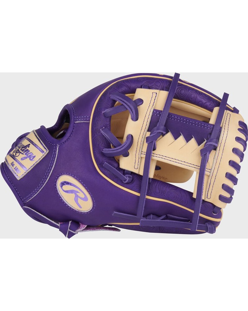 Rawlings Heart of the Hide Purple Infield Glove - 11.75"