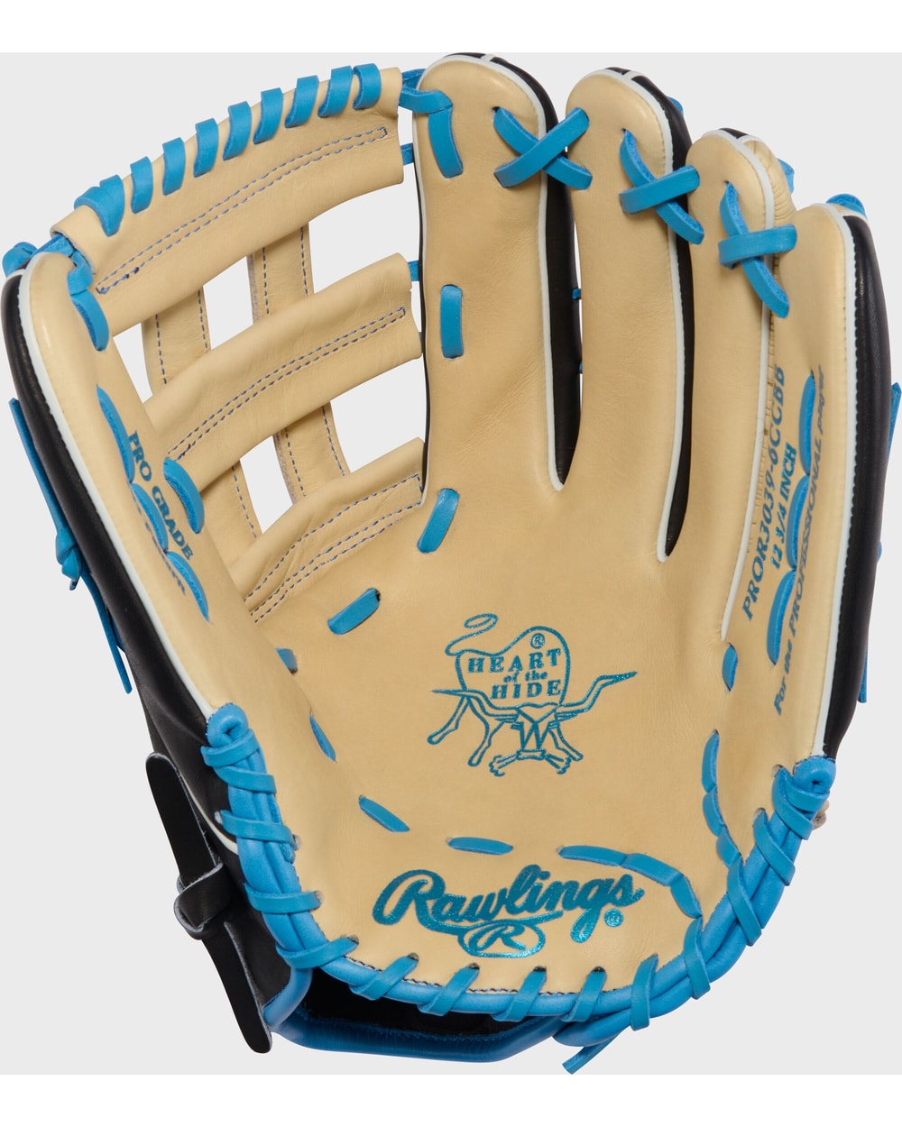 Rawlings Heart of the Hide R2G 12.75" Outfield Glove (2027) – palm view